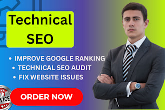 do technical SEO audit and fix website issues