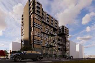 restructure hybrid tower,high rise building,multifunctional mixed use skyscraper