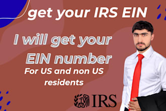 get your irs ein number tax id for US and non US resident