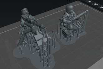 support stl models for 3d print