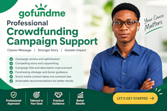 create and optimize your gofundme crowdfunding campaign