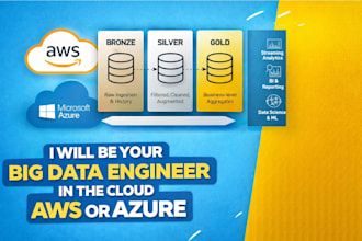 be your big data engineer in the cloud AWS or azure