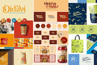 create vintage brand identity and brand book brand style guide brand guidelines