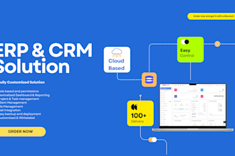 develop saas ready erp and CRM solutions