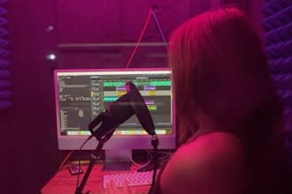 ghost produce cyberpunk music, dark electro, industrial, synthwave, darkwave
