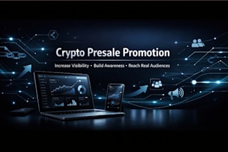 support your crypto presale with targeted online promotion