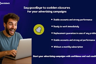 create you an approved snapchat ads manager account