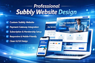 design subbly and cratejoy subscriptions box website