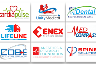 design medical, healthcare, clinic, doctor logo