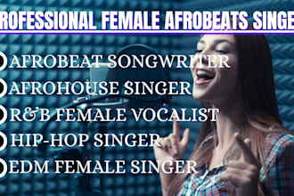 be your afrobeat afropop deep house afrohouse female songwriter vocalist