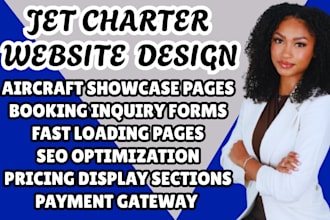design jet charter website private jet website aviation website travel website