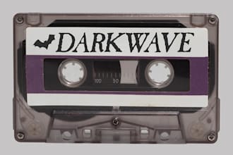 produce cyberpunk darkwave synthwave music track for you