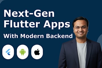 build a flutter app with firebase authentication, firestore and api