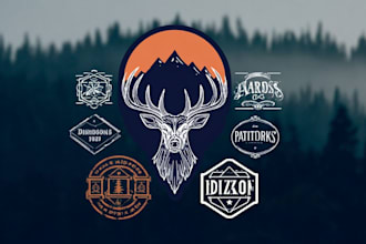 design a retro vintage logo