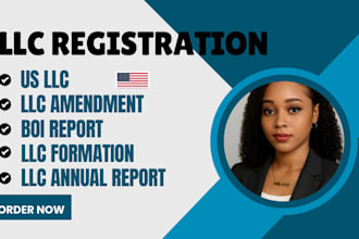 handle llc amendments, annual reports, boi report, and irs filings