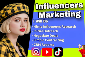 do influencers research and outreach