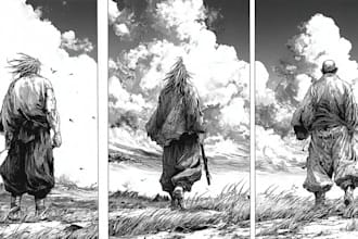 draw great manga pages for you