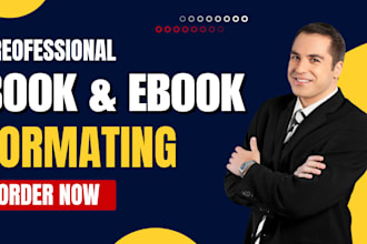 format your ebook and paperback for amazon KDP publishing