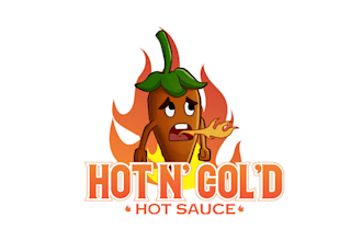 design wonderful hot sauce mascot logo for your business