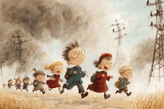 draw children illustrations for books