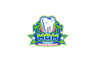 design creative fun kids dental office logo