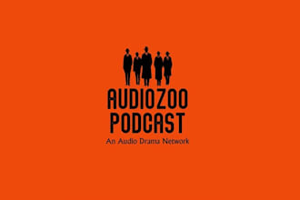 design audio podcast drama logo