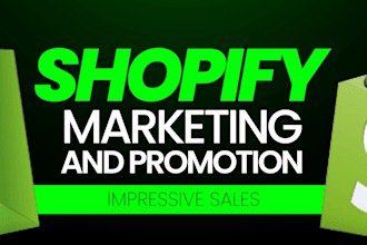 do sales shopify store marketing, ecommerce SEO promotion