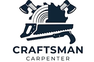 design a professional carpentry logo
