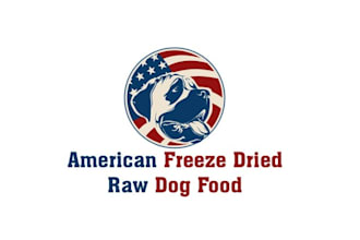 do super a patriotic themed dog food logo for a new company