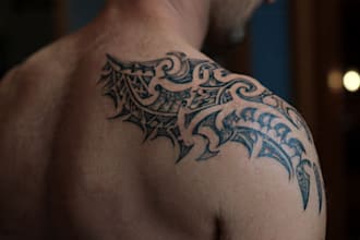 design your polynesian tribal tattoo