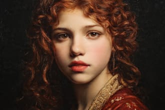 paint renaissance art oil painting portrait