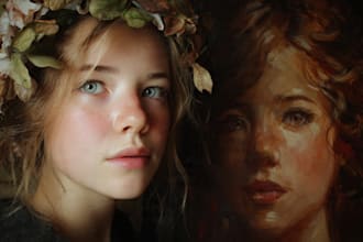 do realistic or fantasy portrait