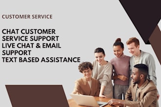 provide friendly and polite text based chat support for your business