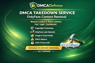 do dmca takedown for onlyfans leaked content removal