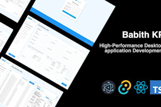 develop fast, scalable desktop apps for windows and macos
