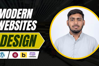 make, redesign a wordpress website using elementor pro
