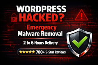 emergency wordpress malware removal and hacked site fix