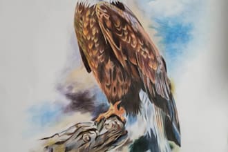 create hyper realistic animal portraits