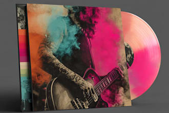 design album cover or single cover art