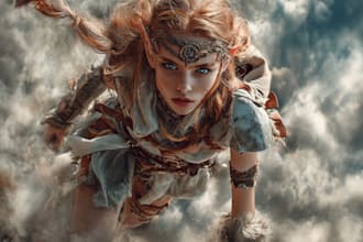 do fantasy image manipulation artwork