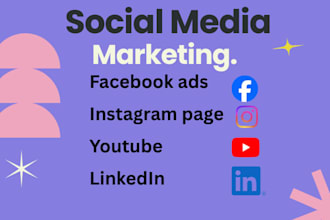 be your social media marketing manager and instragram manager