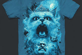 do christian t shirt design and church logo for males, females, and pod