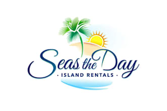 design travel agency tour hotel resort vacation logo