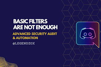 audit and fully secure your discord server
