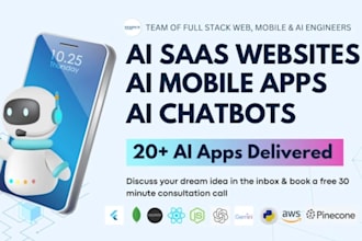 build ai website, ai mobile app, ai chatbot, ai agent, ai automation
