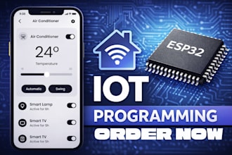 build your esp32 project esp32 programming esp32s3 cam coding firmware iot app