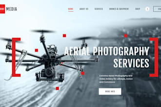 design film website film cinematic production videography portfolio website