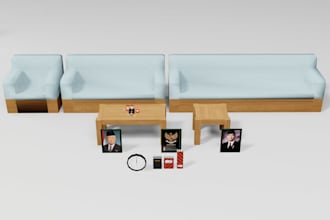 create 3d low poly game ready asset packs