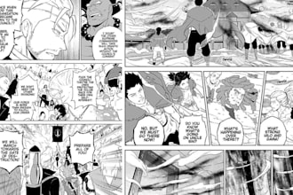 anime manga comic page illustration comic book webtoon cover nsfw art manga page