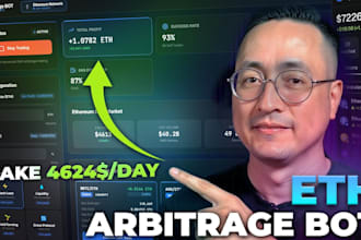 build crypto trading bots, crypto arbitrage bots, and automated arbitrage bots